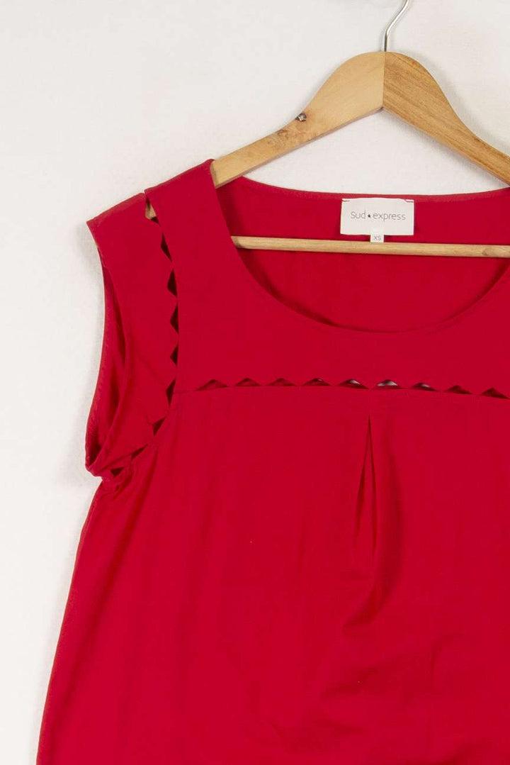 Top rouge - Taille XS/34