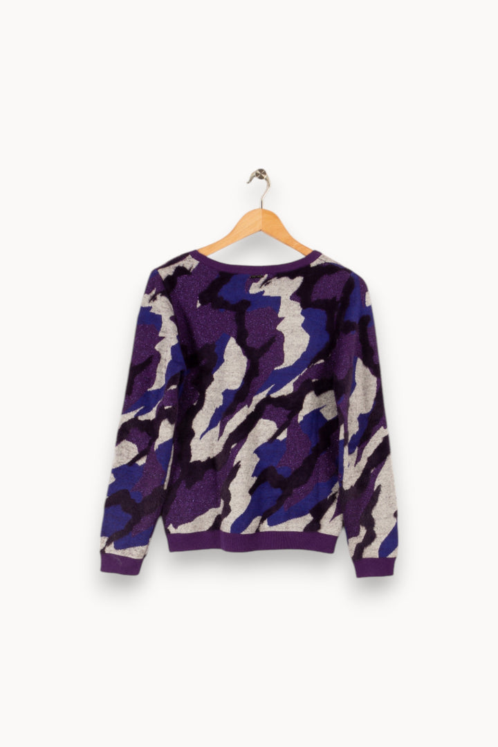 Pull violet - Taille S/36