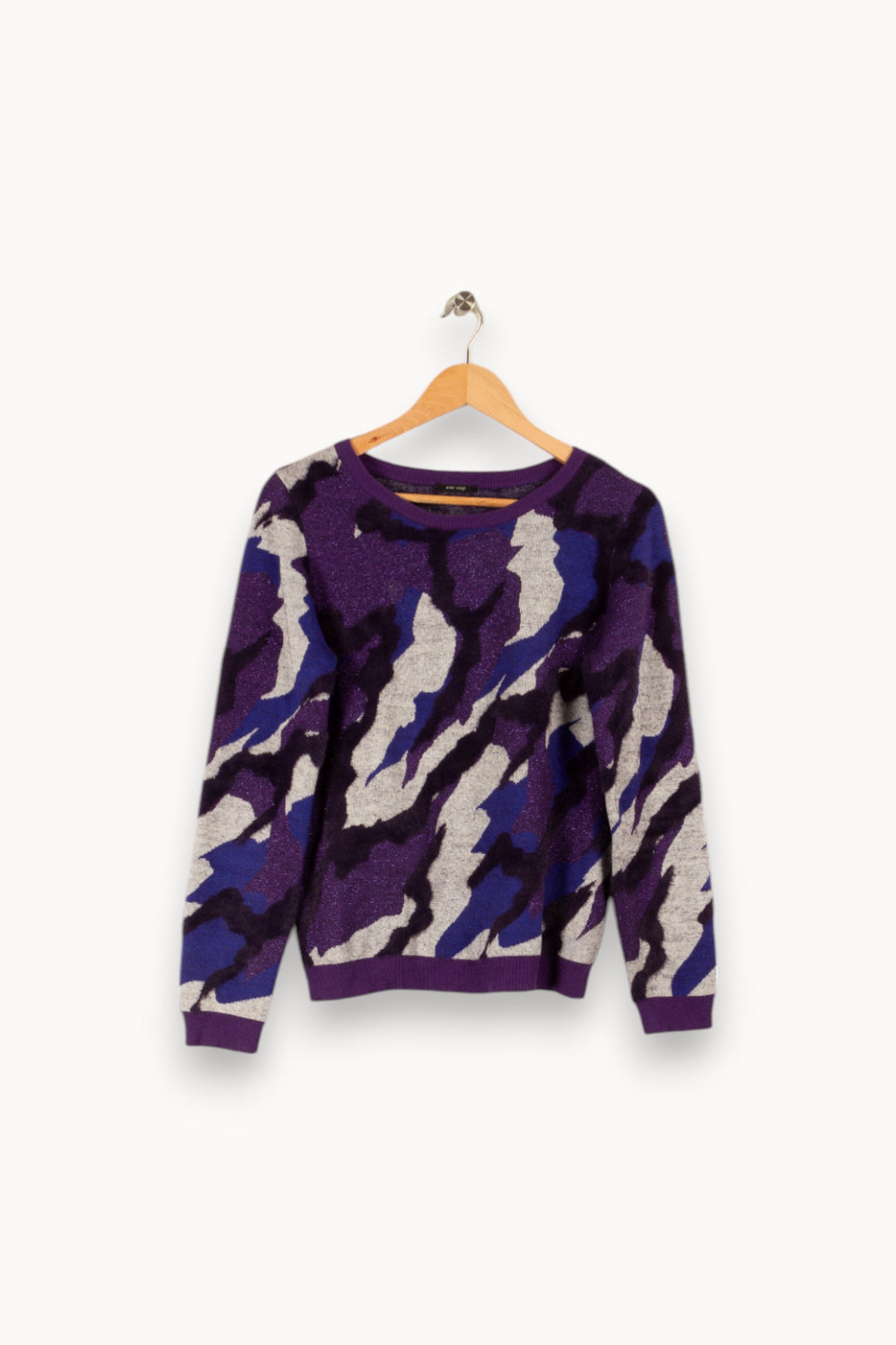 Pull violet - Taille S/36