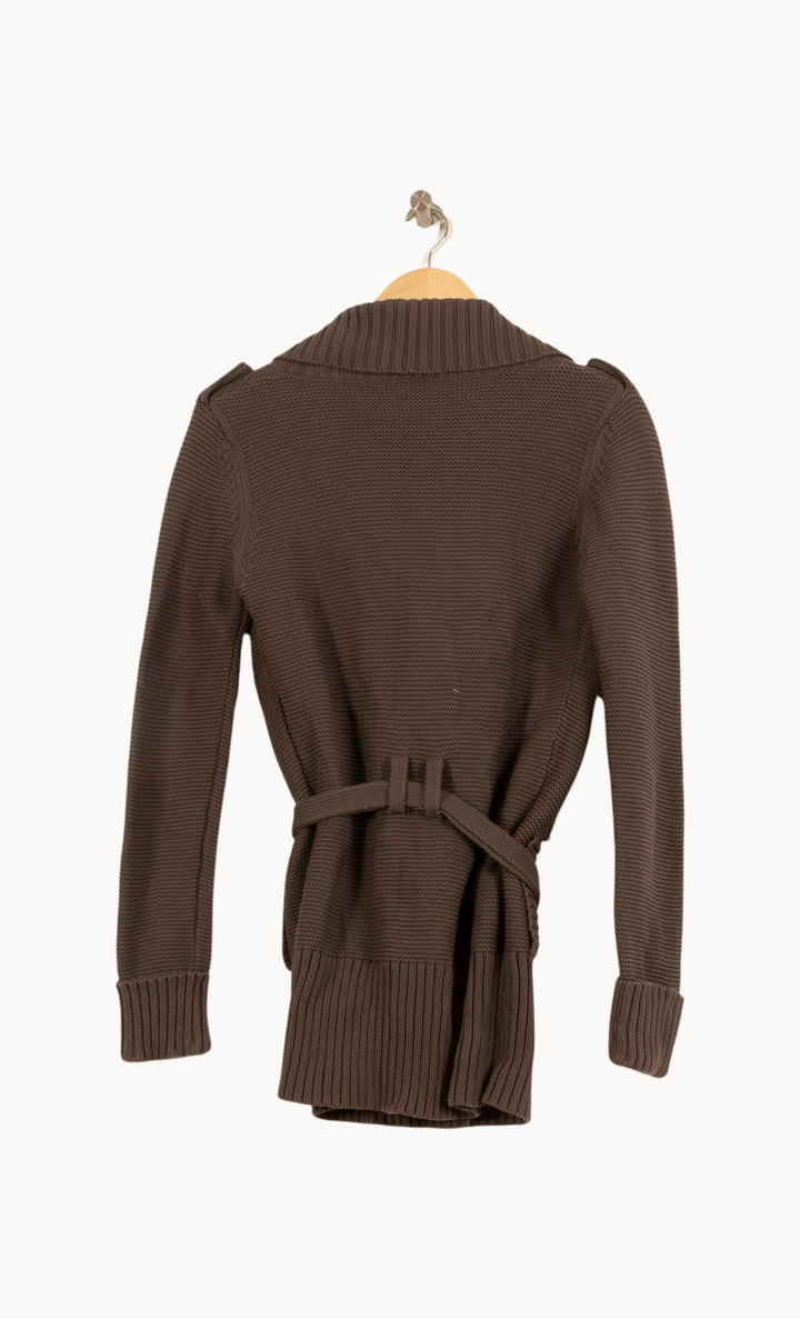 Cardigan Marron - Taille S/36 de la marque Comptoir des Cotonniers | PARAD21017 - Vendu par Paradigme - Image 4