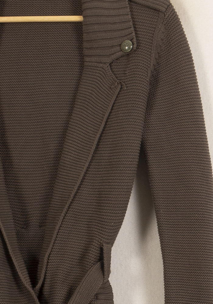 Cardigan Marron - Taille S/36 de la marque Comptoir des Cotonniers | PARAD21017 - Vendu par Paradigme - Image 3