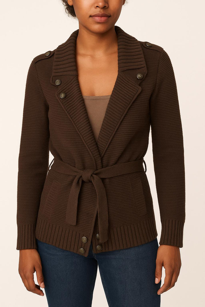 Cardigan Marron - Taille S/36 de la marque Comptoir des Cotonniers | PARAD21017 - Vendu par Paradigme - Image 1