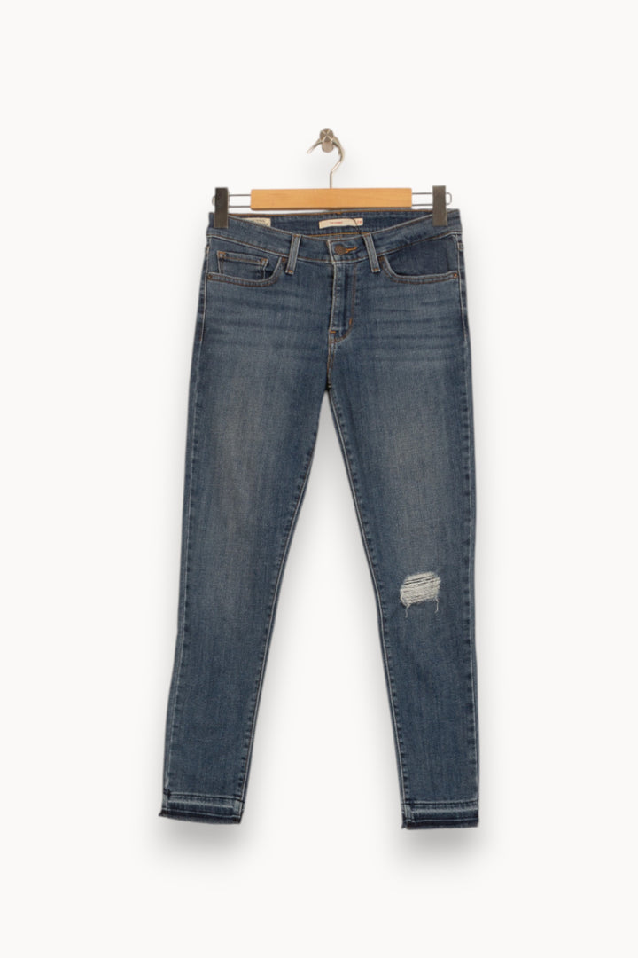 Jean Skinny Bleu - Taille S/36 de la marque Levi's | PARAD21028 - Vendu par Paradigme - Image 2