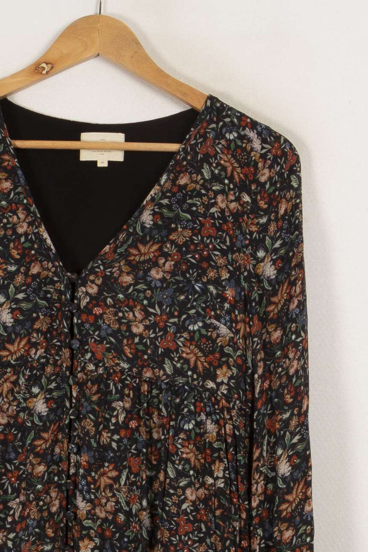 Robe multicolore fleurie - Taille S/36