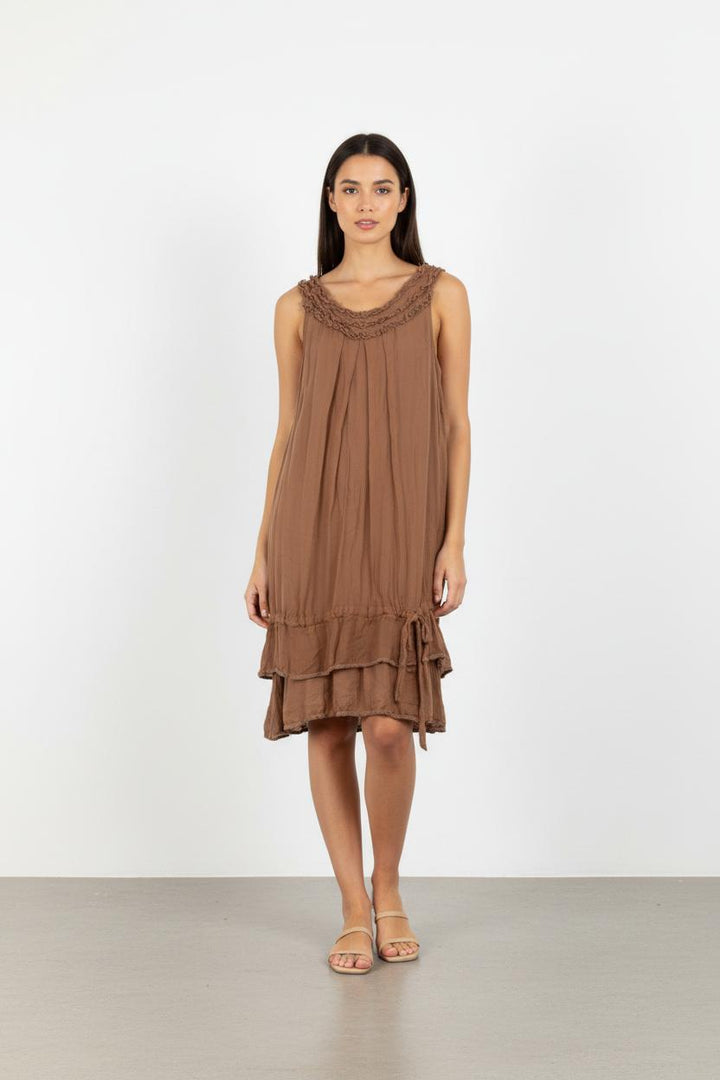 Robe marron - Taille S/36