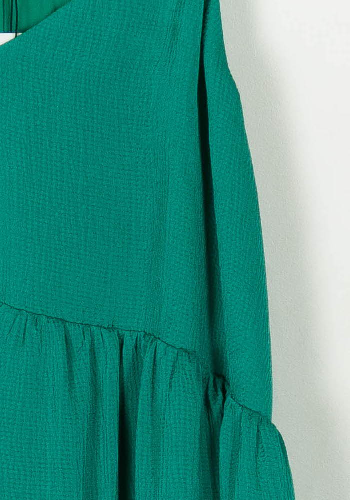 Robe Courte Verte - Taille S/36 de la marque Sézane | PARAD21073 - Vendu par Paradigme - Image 3