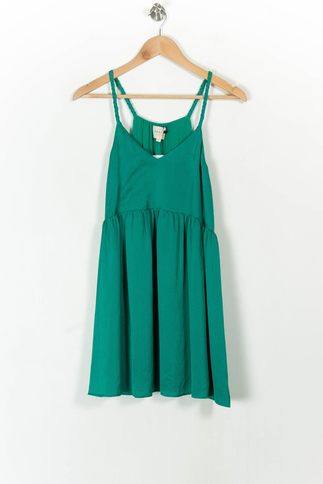Robe Courte Verte - Taille S/36 de la marque Sézane | PARAD21073 - Vendu par Paradigme - Image 2