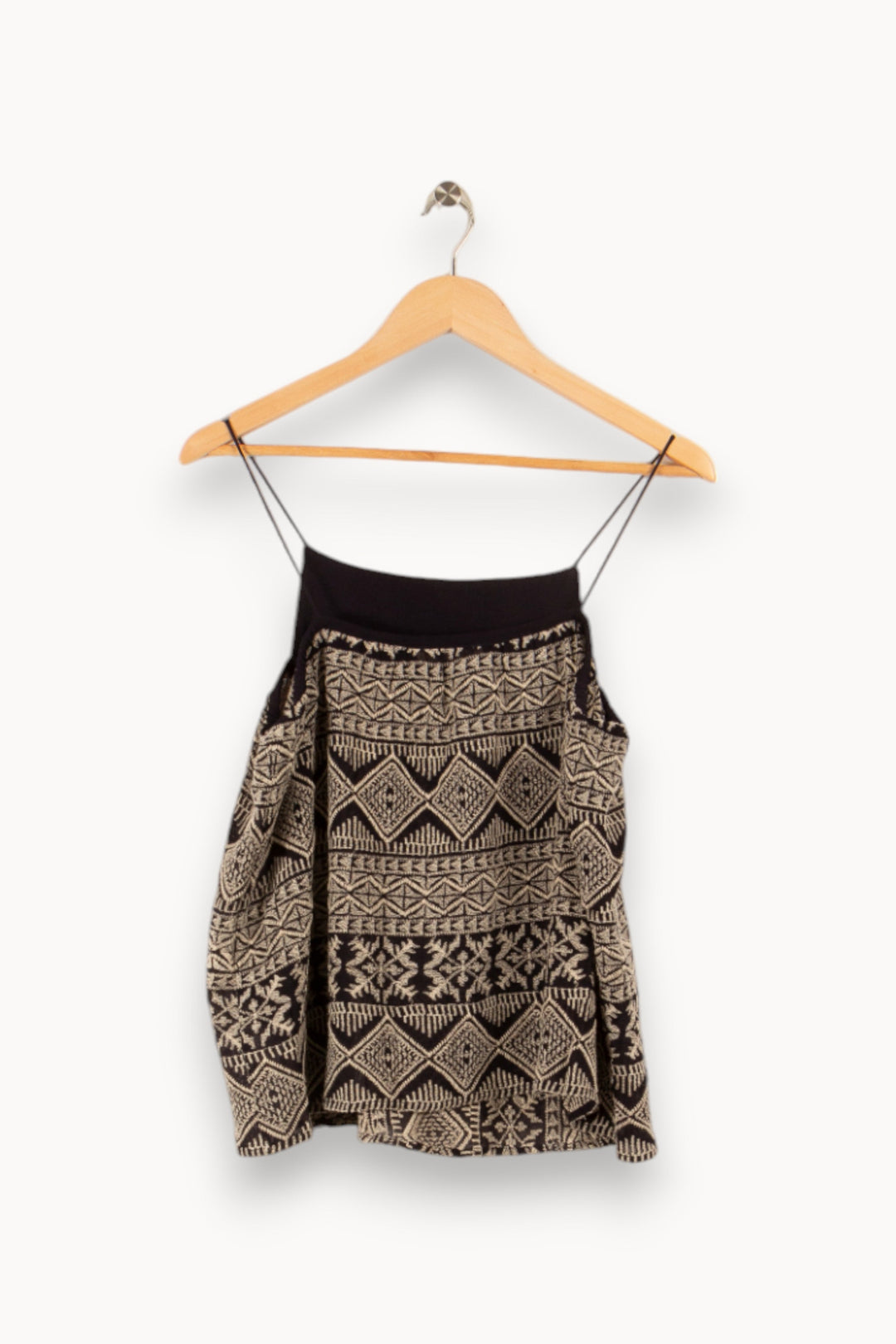 Top noir et blanc - Taille XS/34