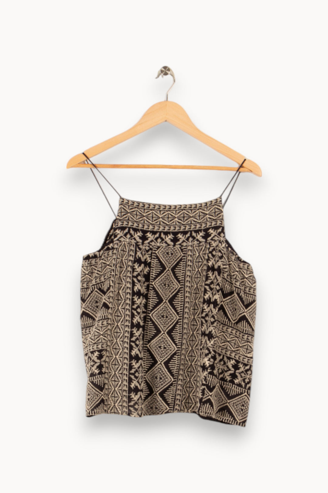 Top noir et blanc - Taille XS/34