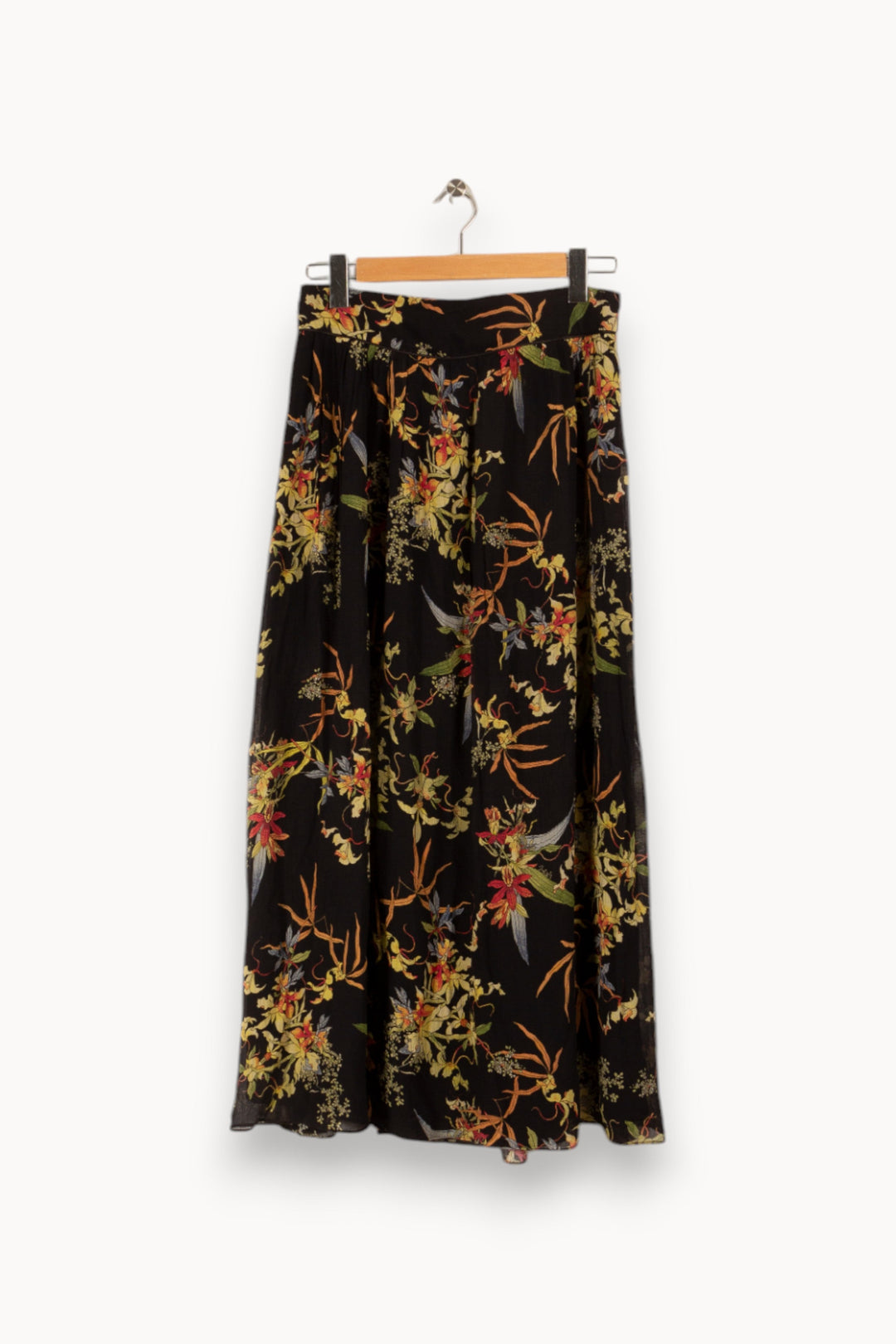 Jupe longue multicolore - Taille XL/42