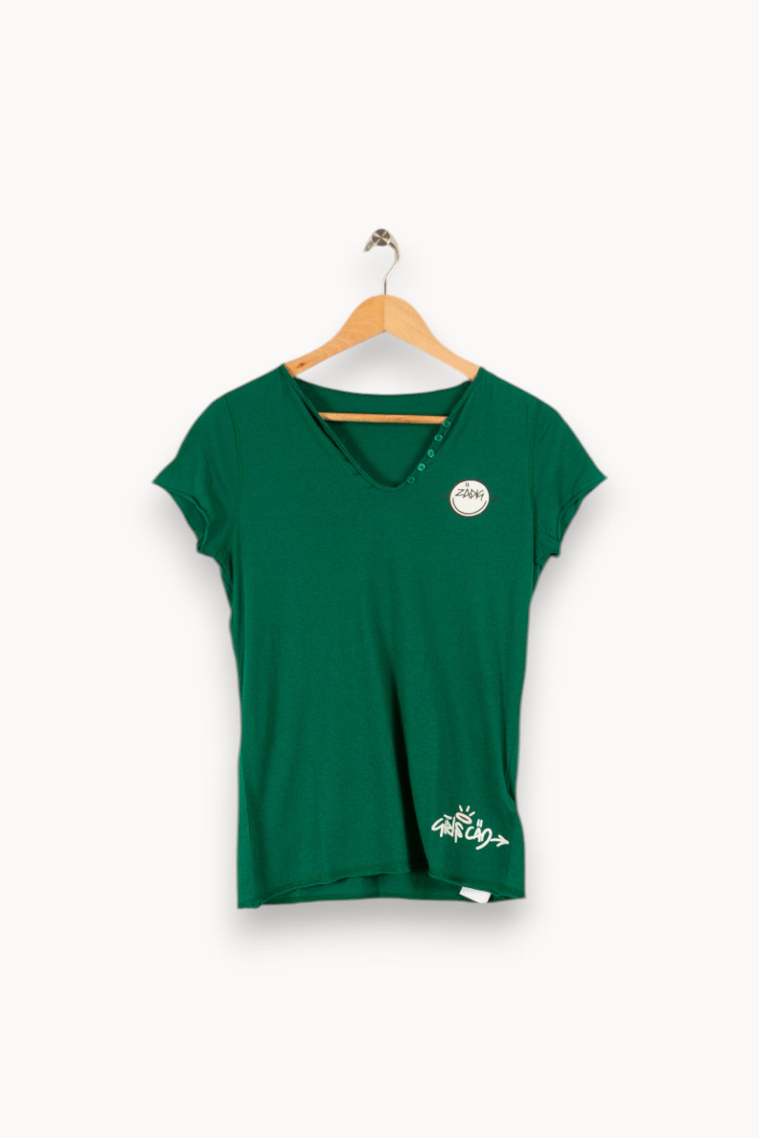 T-shirt vert - Taille S/36