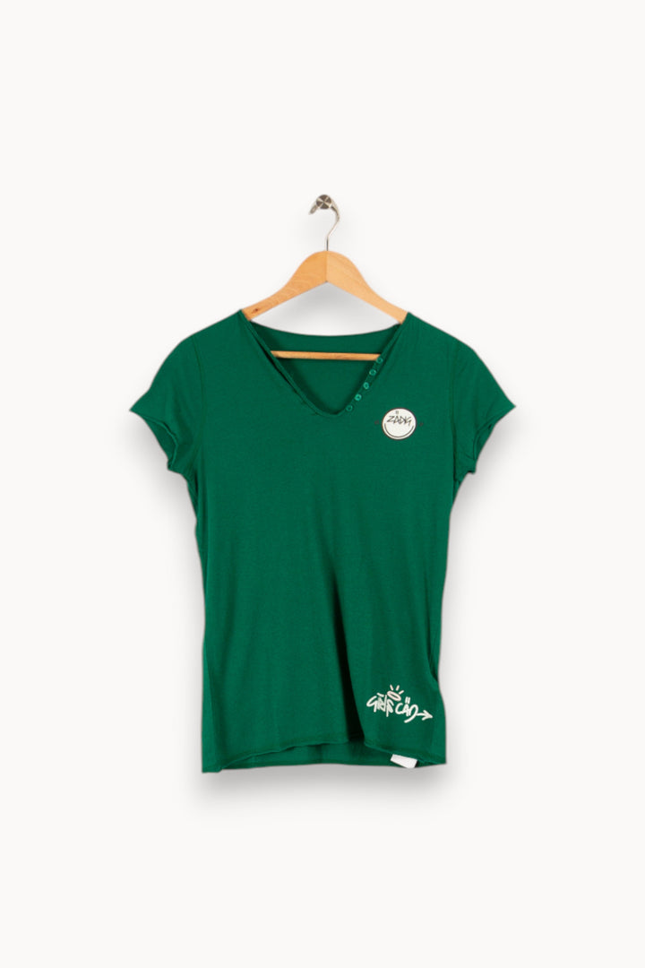 T-shirt vert - Taille S/36