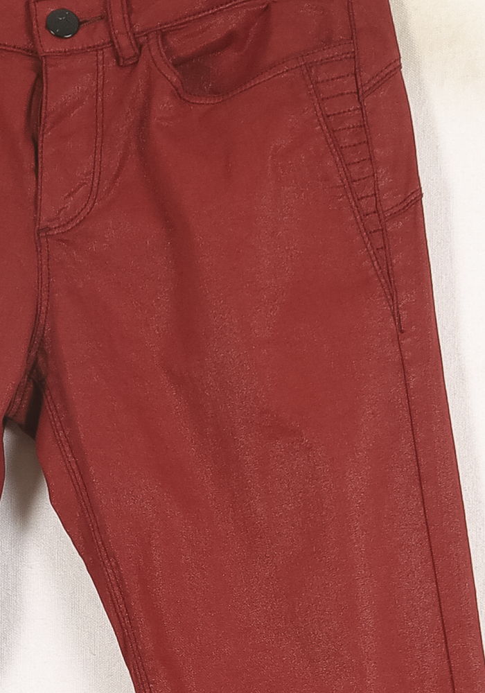 Jean Bordeaux - Taille XS/34 de la marque One Step | PARAD21151 - Vendu par Paradigme - Image 3