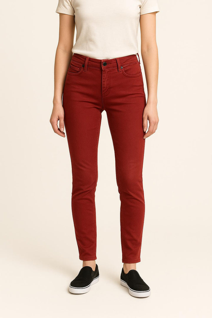 Jean Bordeaux - Taille XS/34 de la marque One Step | PARAD21151 - Vendu par Paradigme - Image 1