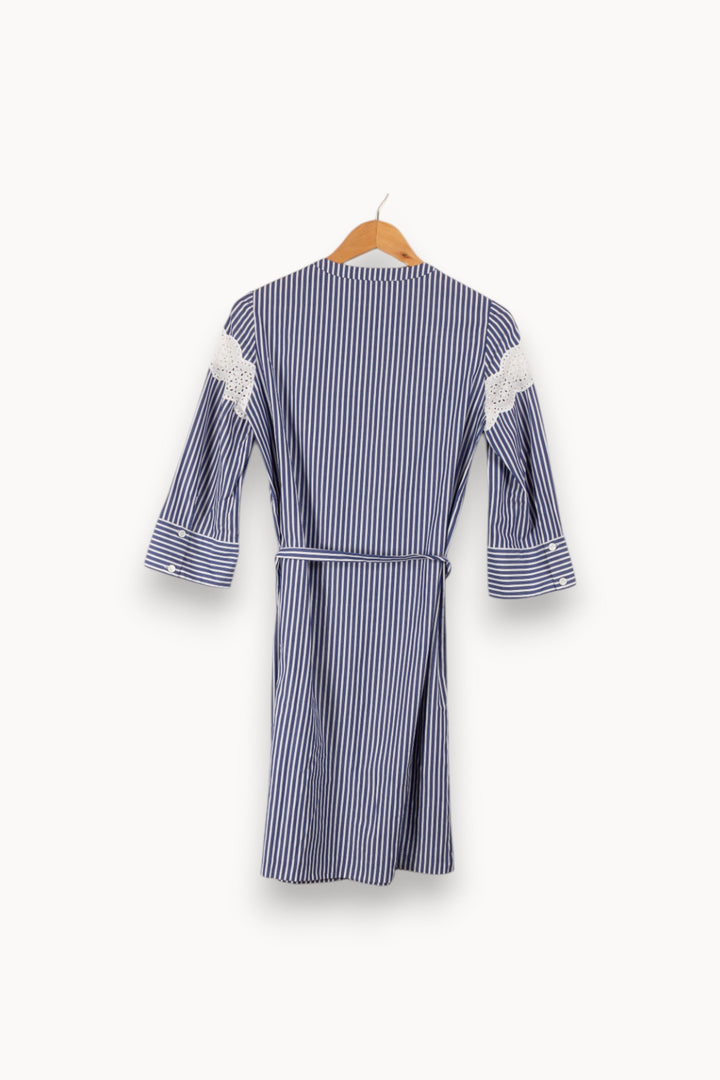 Chemise bleue et blanche - Taille M/38