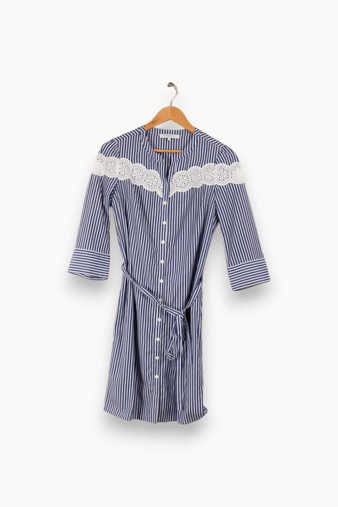 Chemise bleue et blanche - Taille M/38