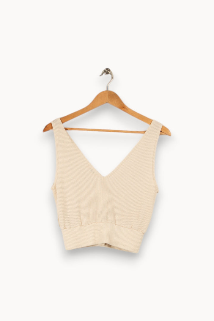 Top beige - Taille XS/34