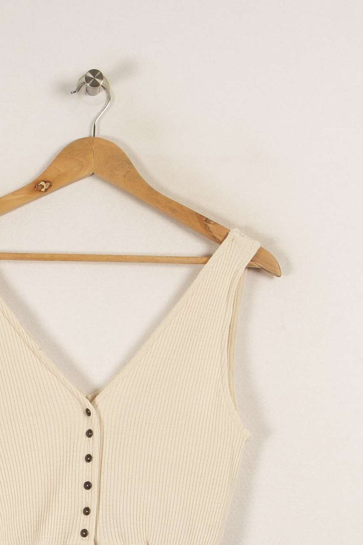 Top beige - Taille XS/34