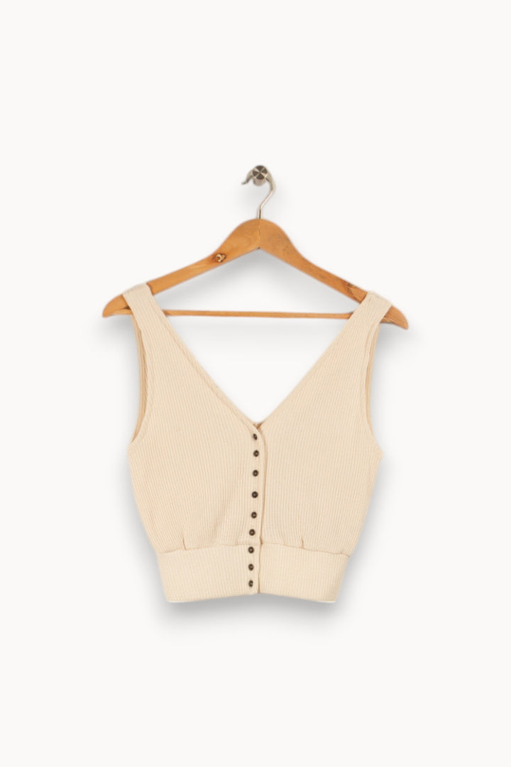 Top beige - Taille XS/34