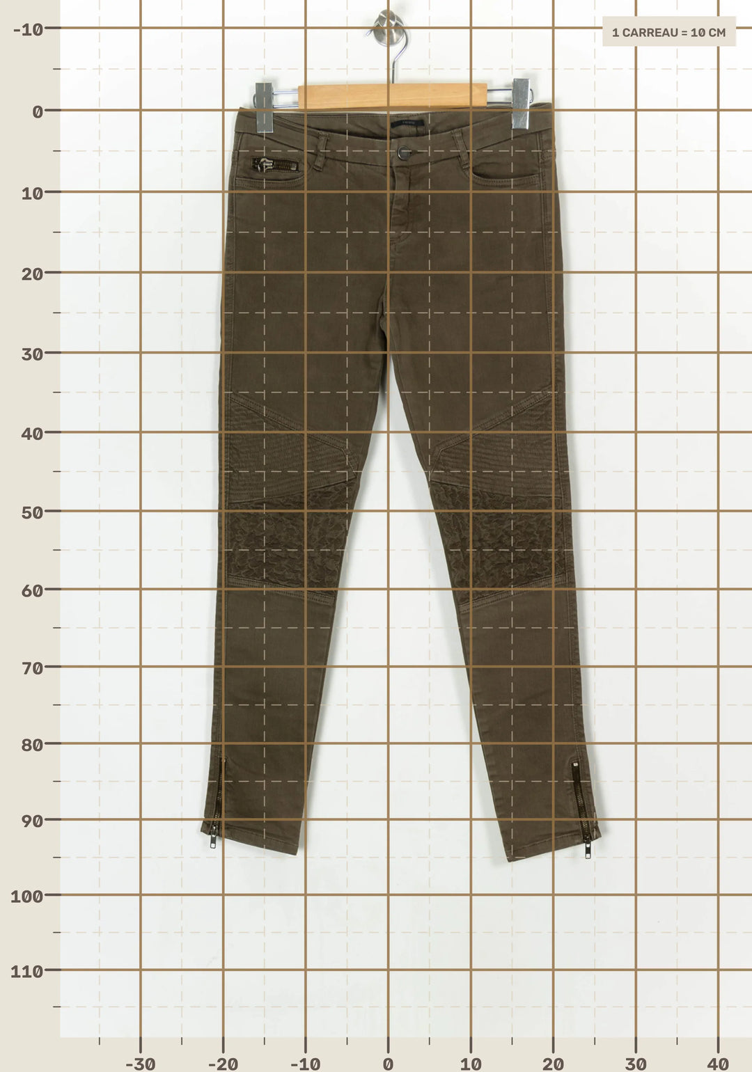 Pantalon Vert
 - Taille M/38 de la marque IKKS | PARAD21227 - Vendu par Paradigme - Image 4