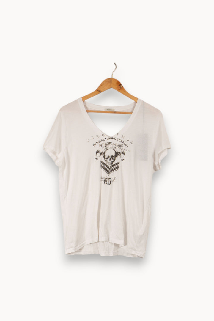 T-shirt blanc - Taille XL/42