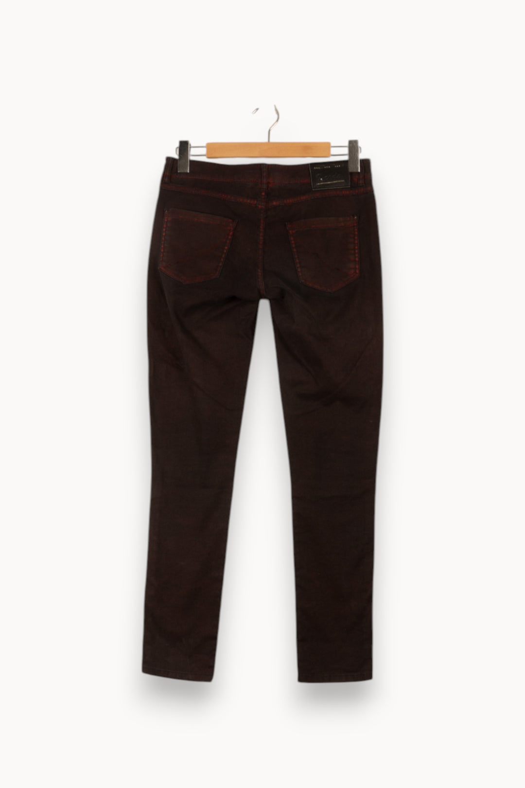 Jean Bordeaux - Taille M/38 de la marque IKKS | PARAD21260 - Vendu par Paradigme - Image 4