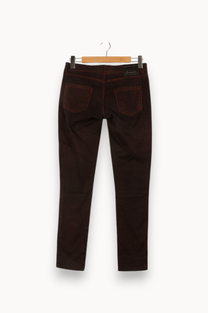 Jean Bordeaux - Taille M/38 de la marque IKKS | PARAD21260 - Vendu par Paradigme - Image 4