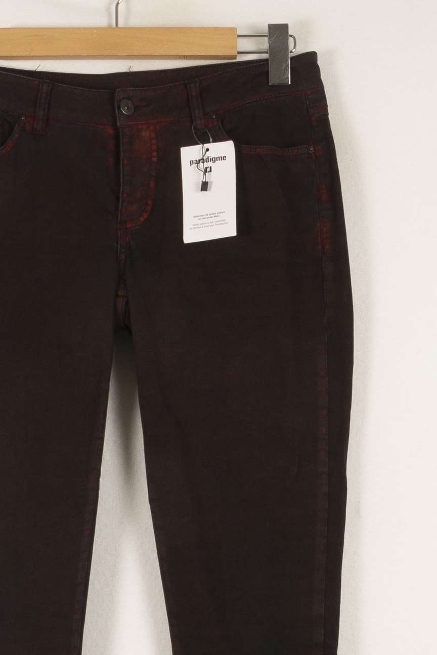 Jean Bordeaux - Taille M/38 de la marque IKKS | PARAD21260 - Vendu par Paradigme - Image 3