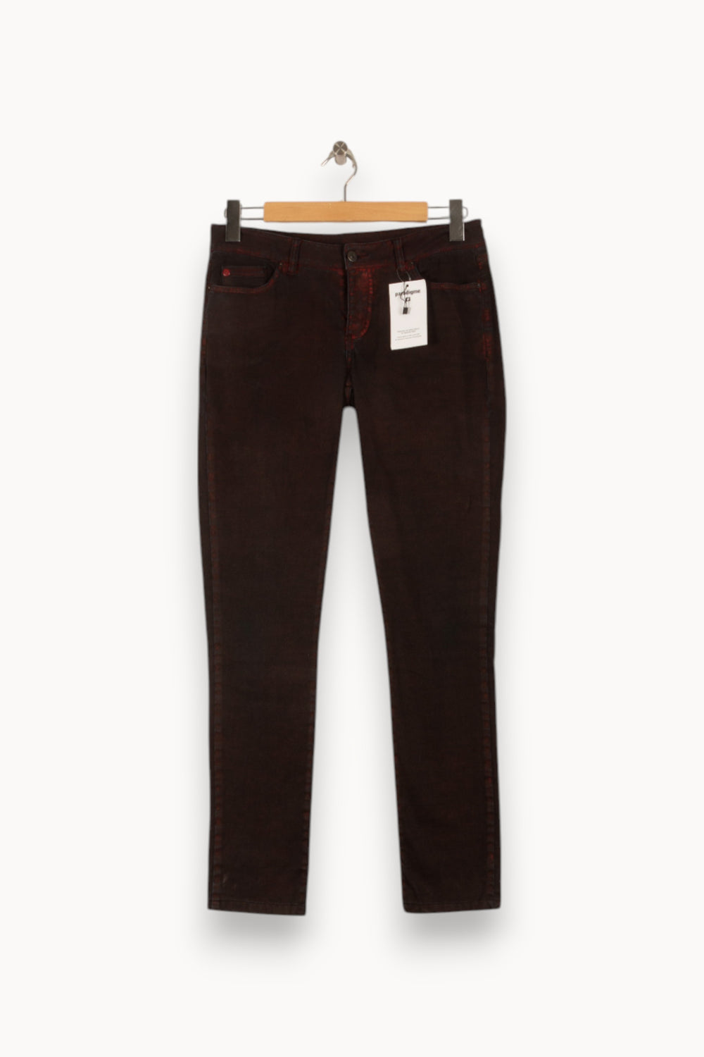 Jean Bordeaux - Taille M/38 de la marque IKKS | PARAD21260 - Vendu par Paradigme - Image 2