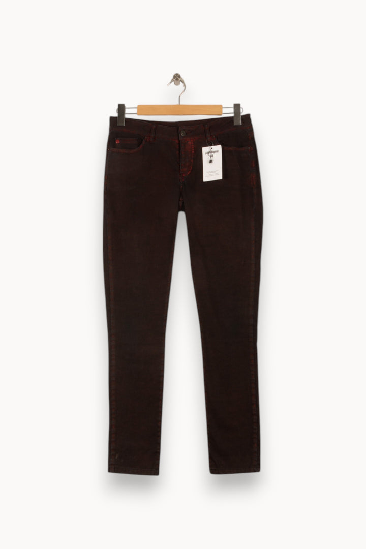Jean Bordeaux - Taille M/38 de la marque IKKS | PARAD21260 - Vendu par Paradigme - Image 2