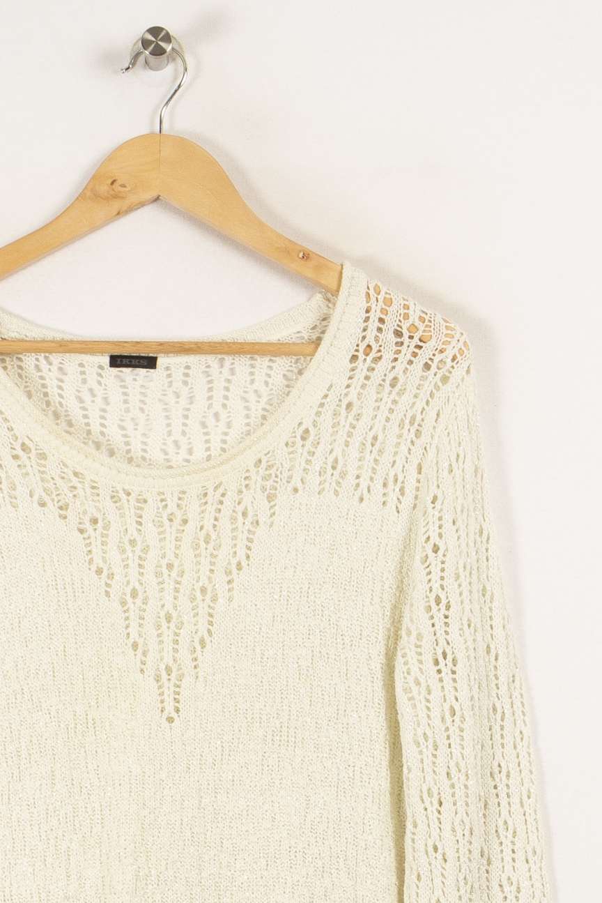 Pull blanc - Taille L/40