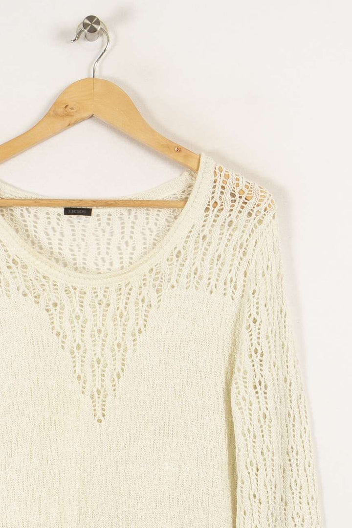 Pull blanc - Taille L/40