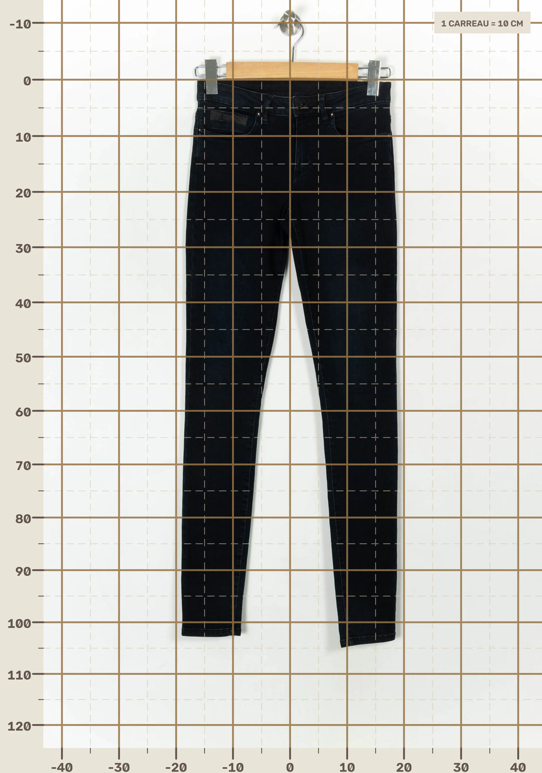 Jean Bleu - Taille XS/34 de la marque One Step | PARAD21315 - Vendu par Paradigme - Image 4