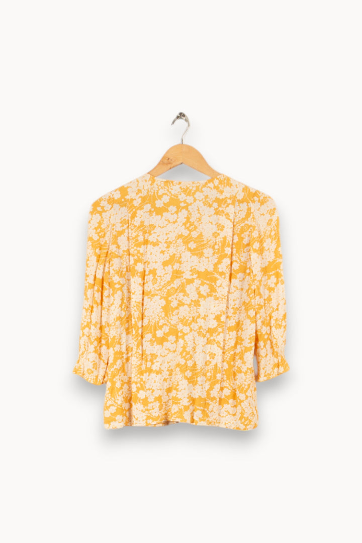 Blouse jaune - Taille XS/34