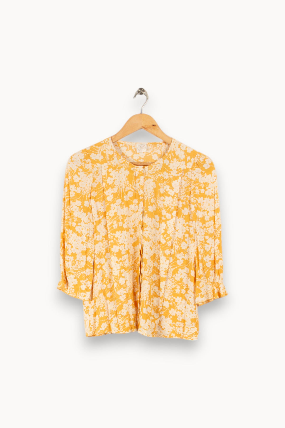 Blouse jaune - Taille XS/34