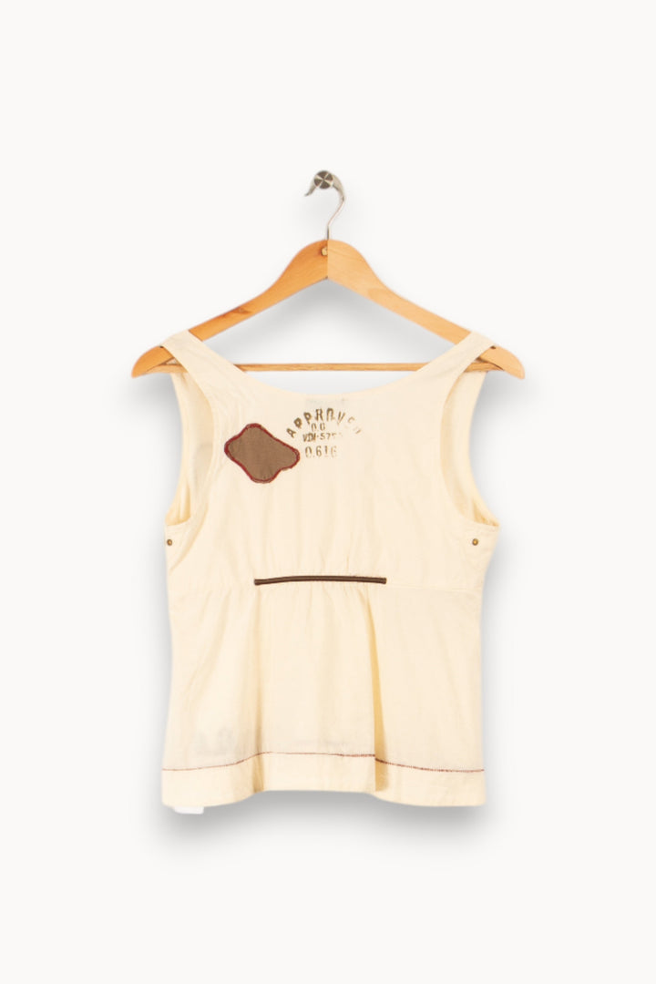 Débardeur beige - Taille S/36