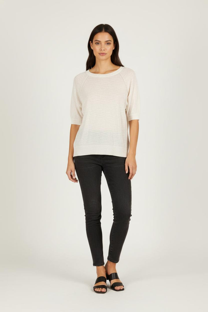 T-shirt épais blanc - Taille XS/34