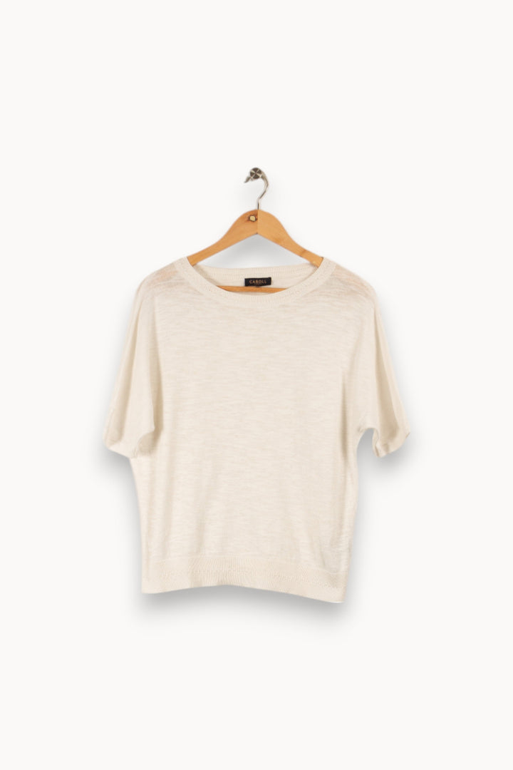 T-shirt épais blanc - Taille XS/34