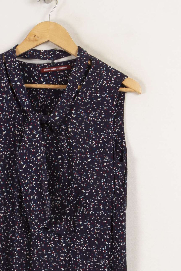 Robe courte bleue - Taille L/40