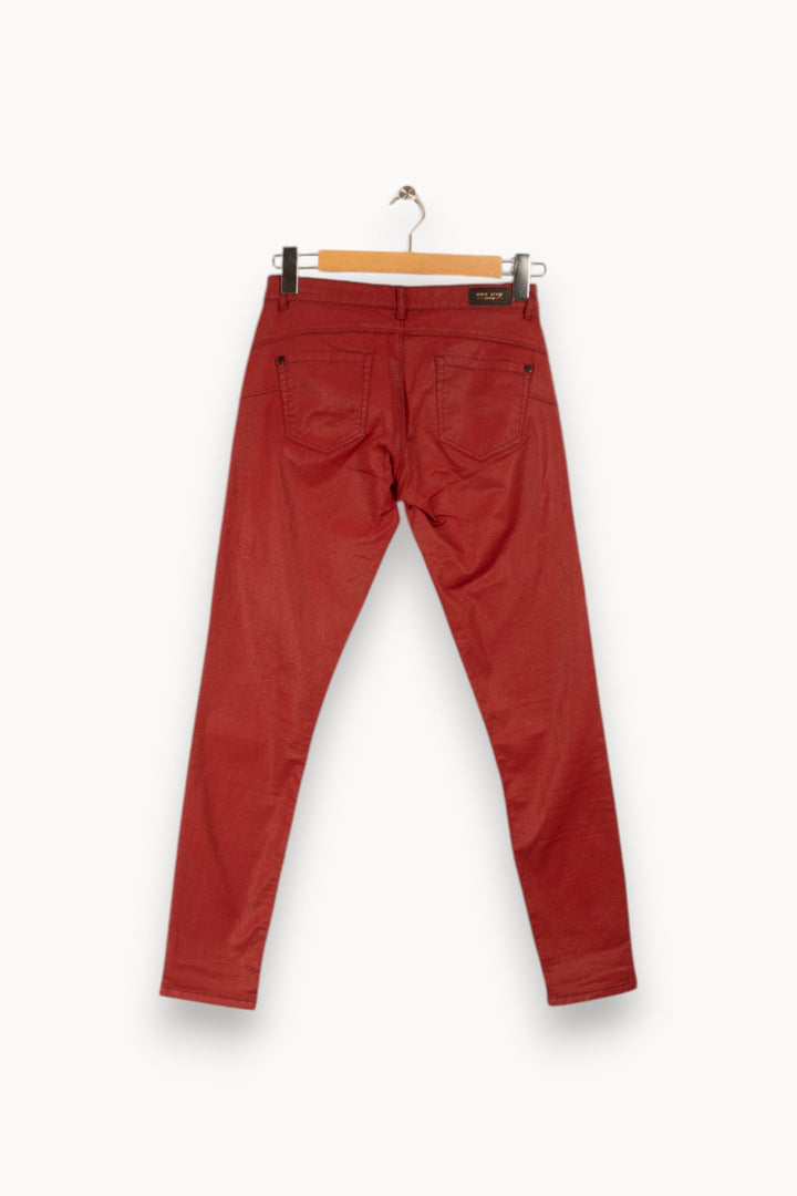 Pantalon bordeaux - Taille S/36