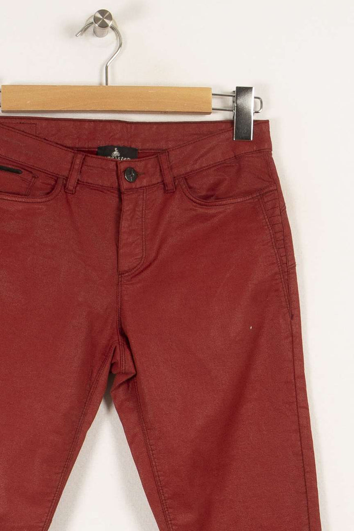Pantalon bordeaux - Taille S/36