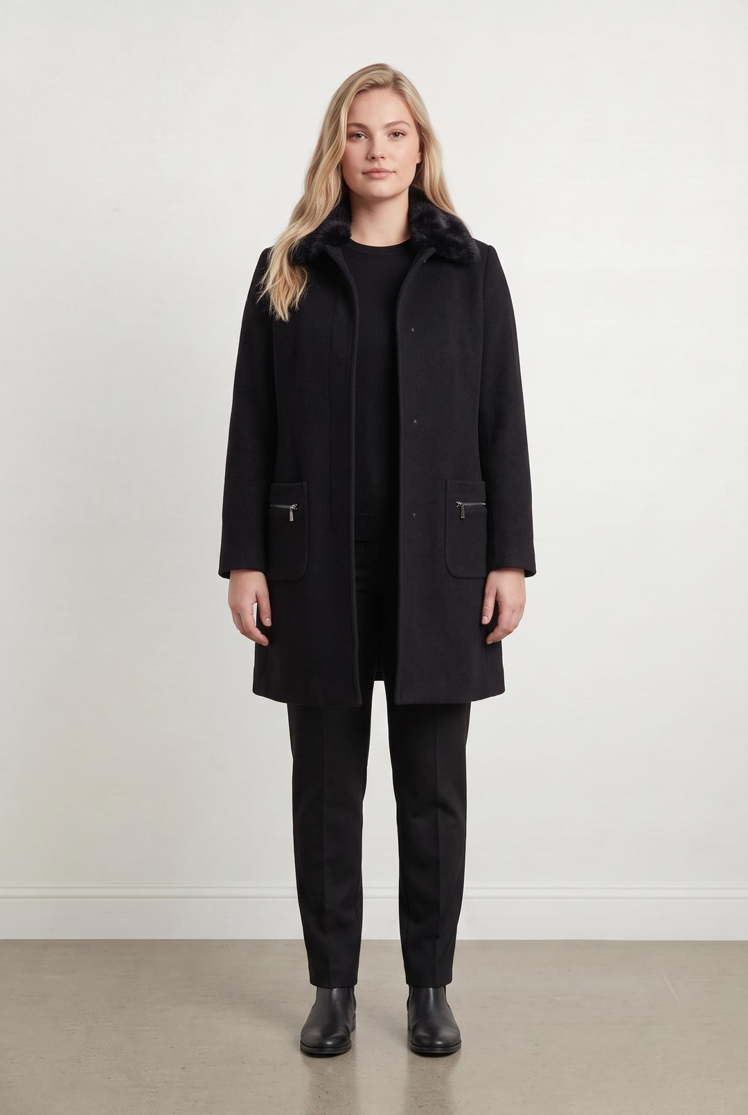 Manteau Bleu - Taille XL/42 de la marque Maison 123 | PARAD21355 - Vendu par Paradigme - Image 1