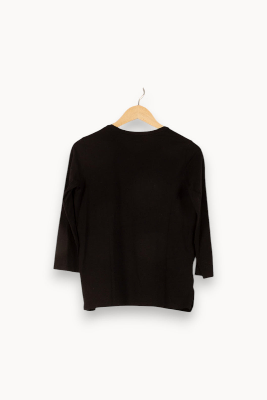 Tee-shirt Noir - Taille M/38 de la marque Gerard Darel | PARAD21369 - Vendu par Paradigme - Image 4