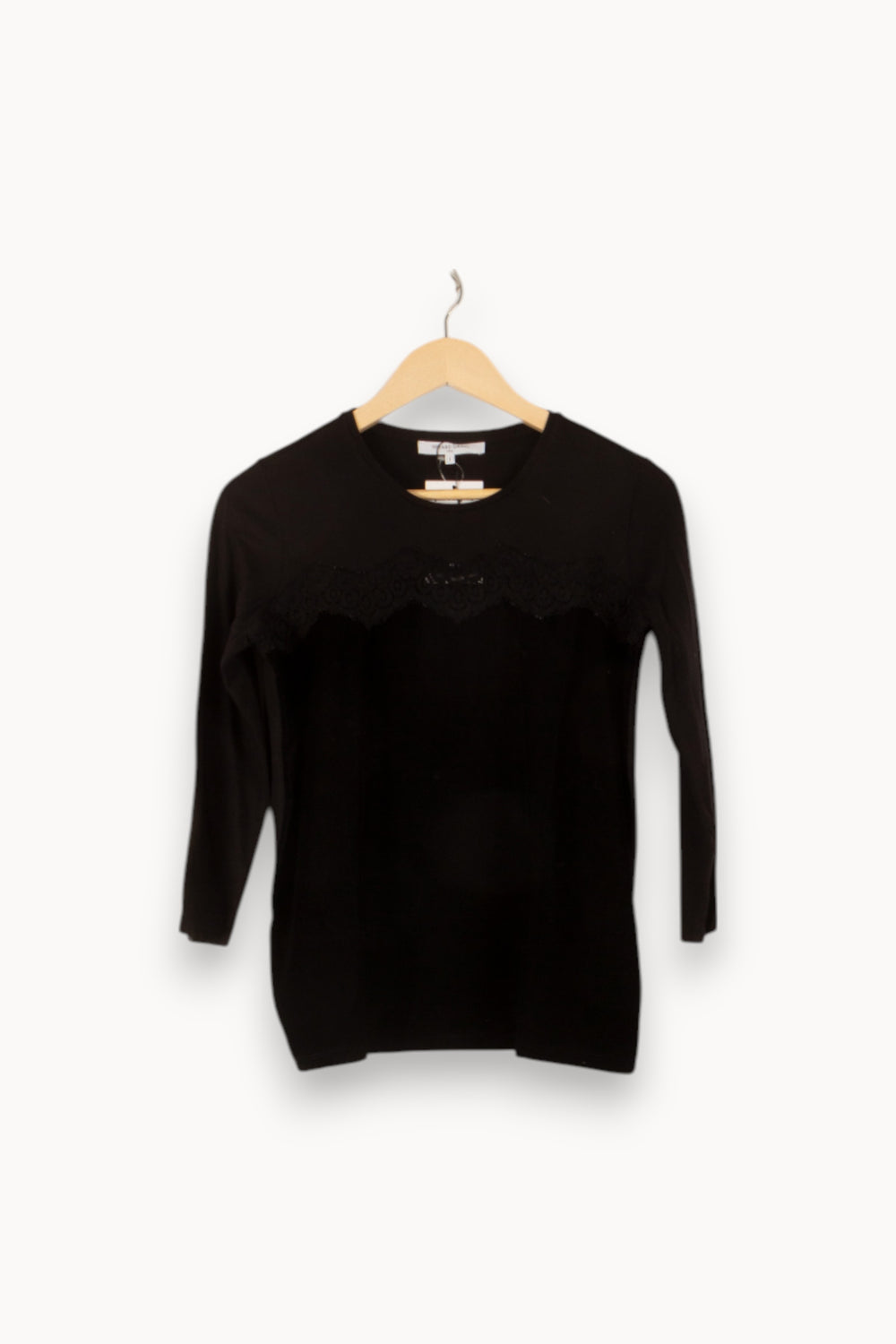 Tee-shirt Noir - Taille M/38 de la marque Gerard Darel | PARAD21369 - Vendu par Paradigme - Image 2