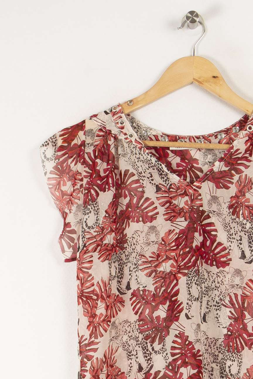 Blouse multicolore - Taille XS/34