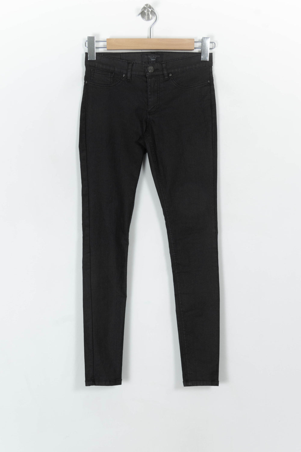 Jean Skinny Noir - Taille S/36 de la marque IKKS | PARAD21392 - Vendu par Paradigme - Image 2
