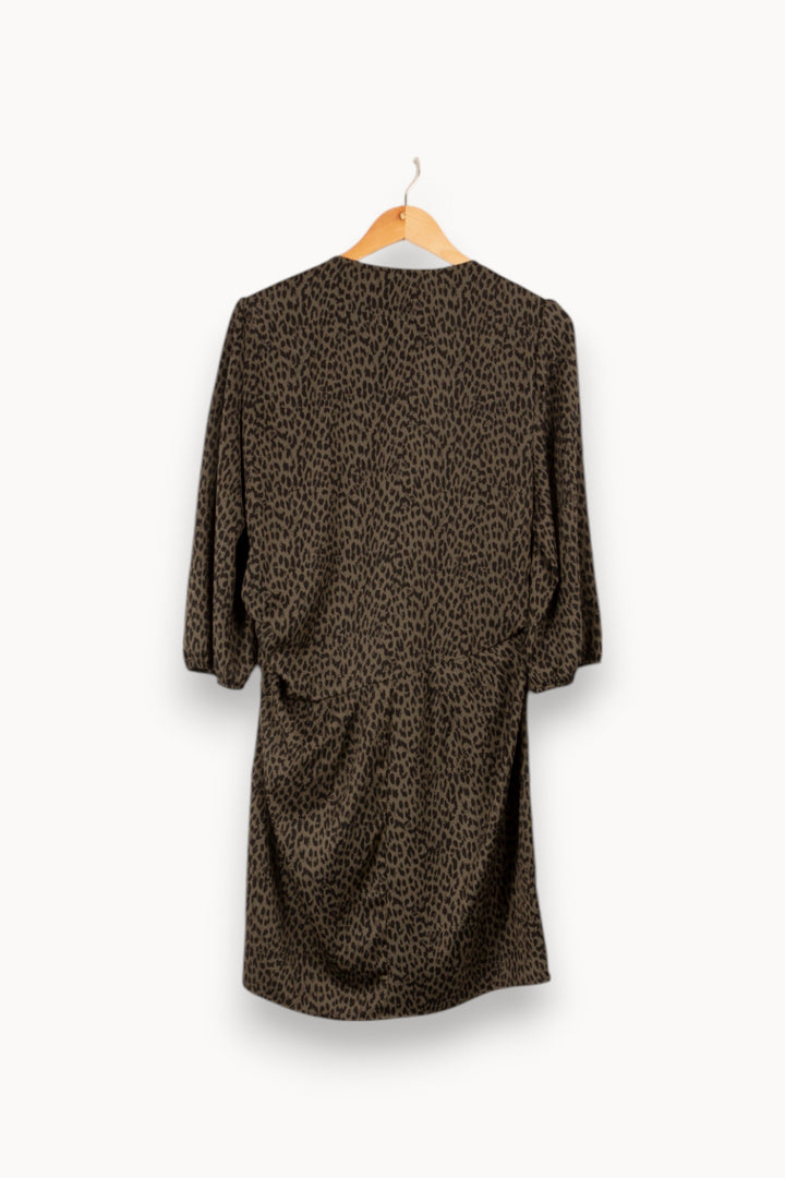 Robe léopard - Taille verte
