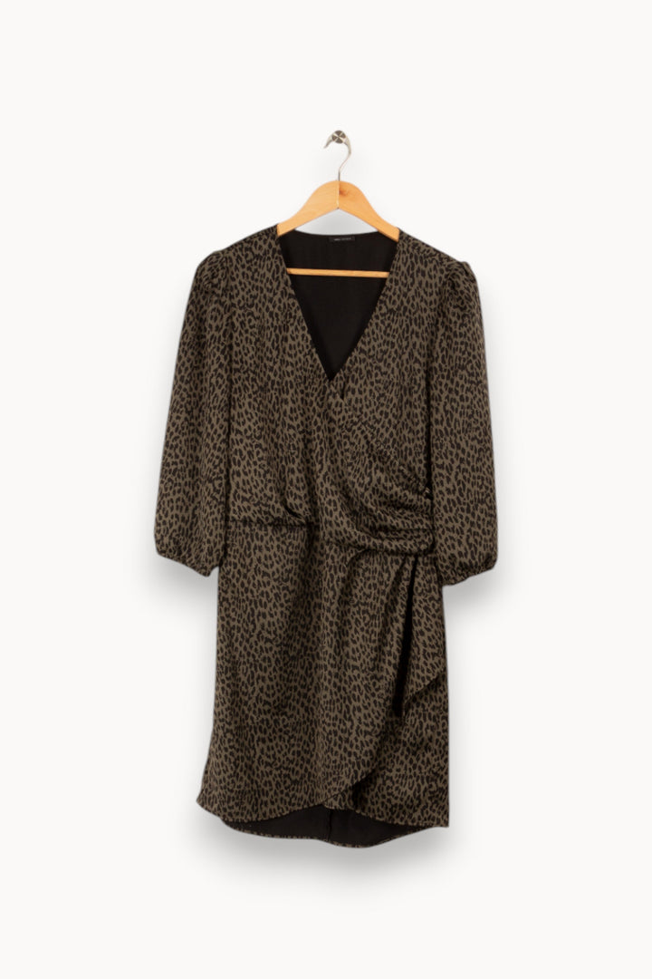 Robe léopard - Taille verte