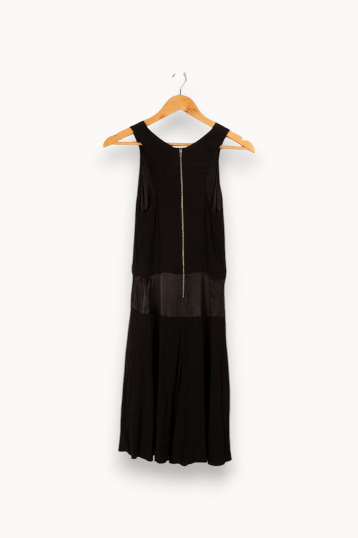 Robe noire en satin - Taille S/36