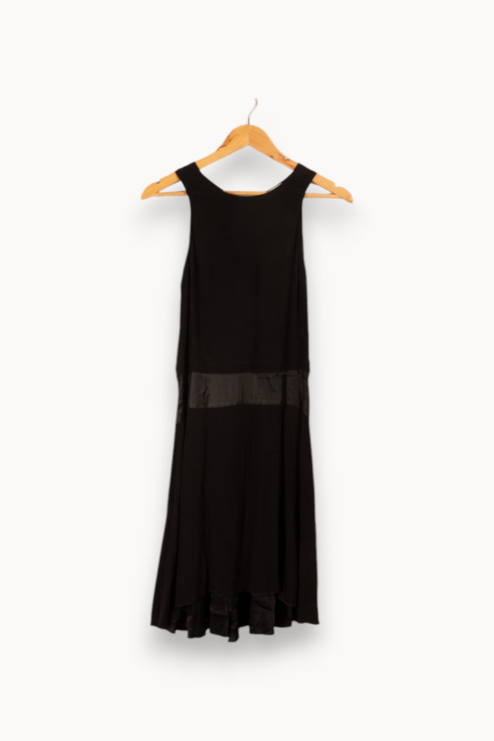 Robe noire en satin - Taille S/36